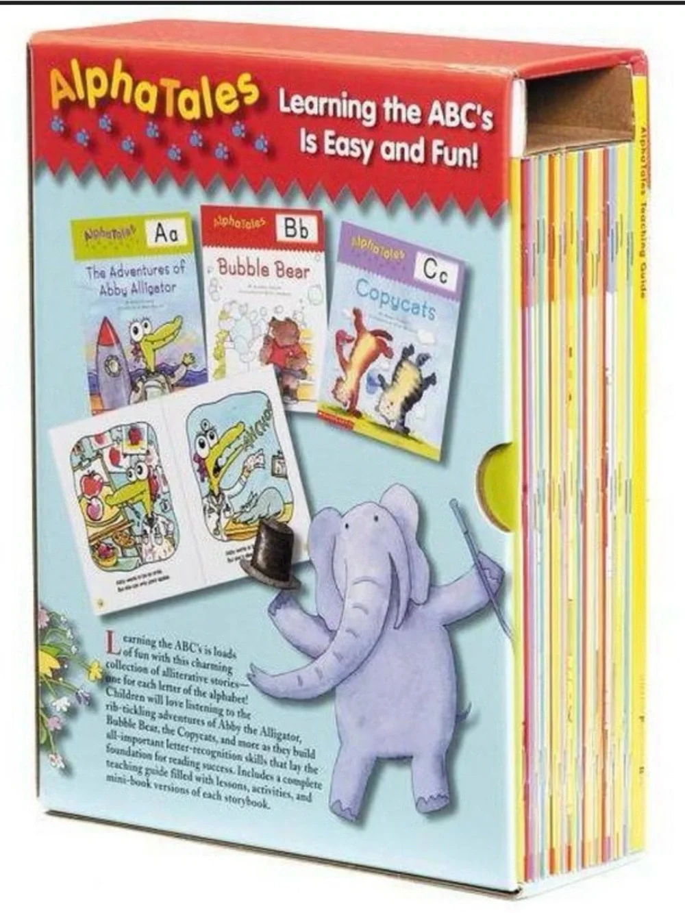 Scholastic AlphaTales ABC Book Set - preowned